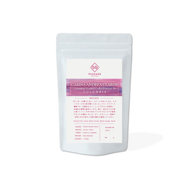 【COLOMBIA】Carina Andrea  Claros CWCF